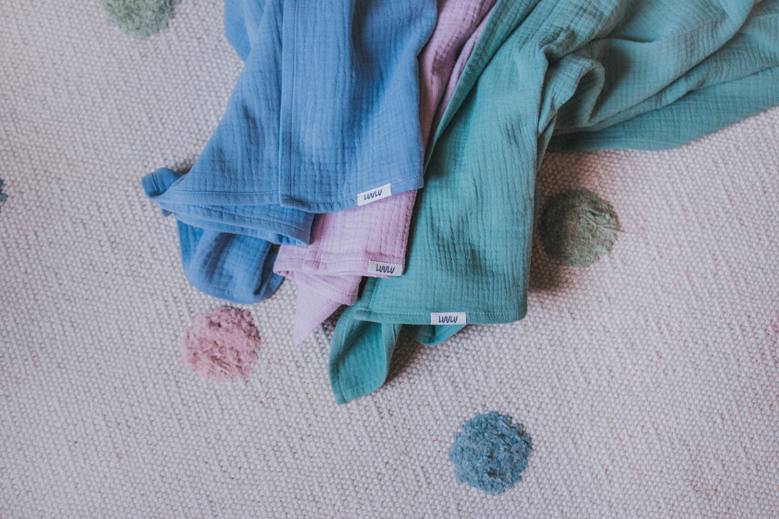 Luulu kolmekordsest musliinist beebitekk-mähkimislina, 130 x 100cm 4