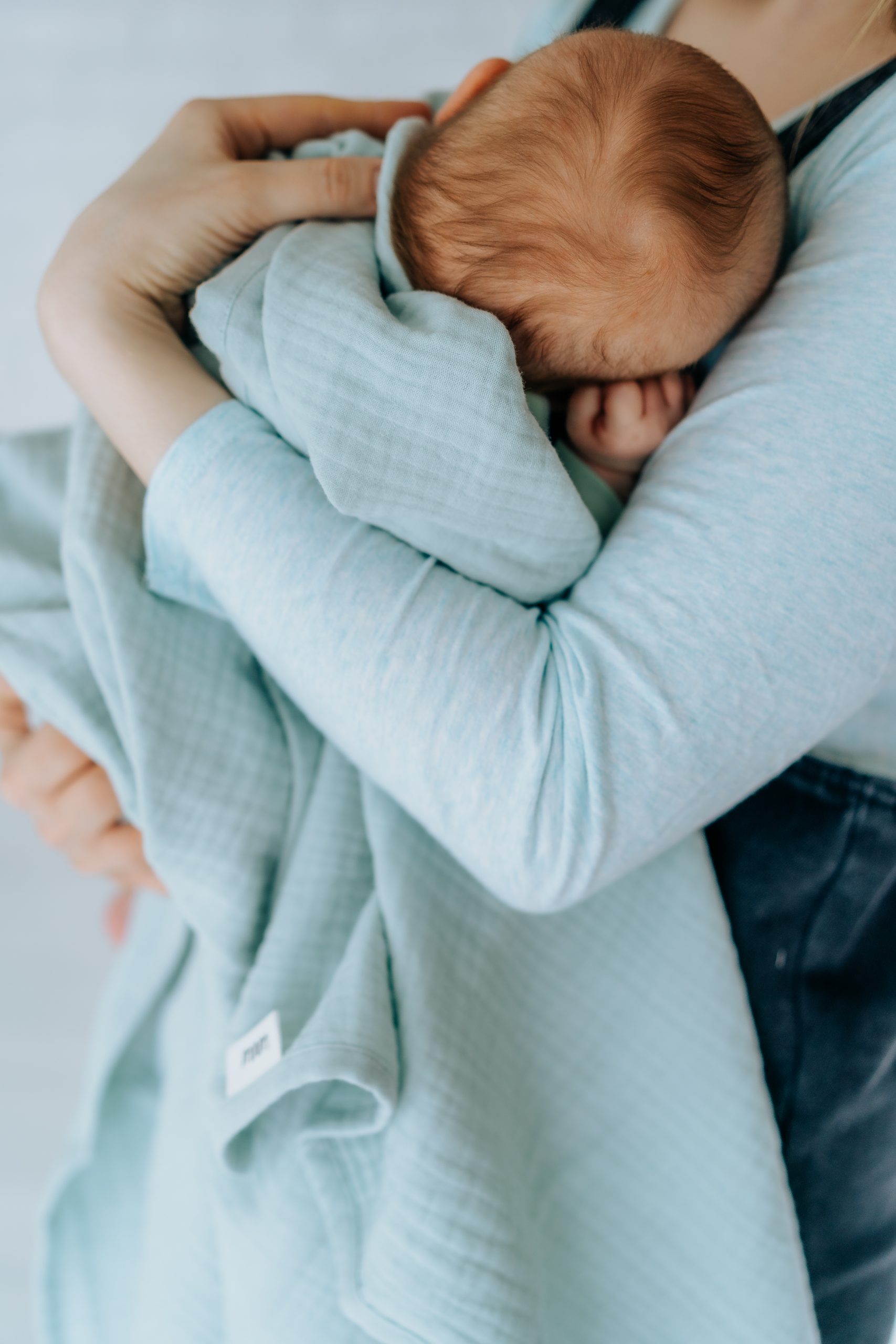 Luulu kolmekordsest musliinist beebitekk-mähkimislina, 130 x 100cm 6