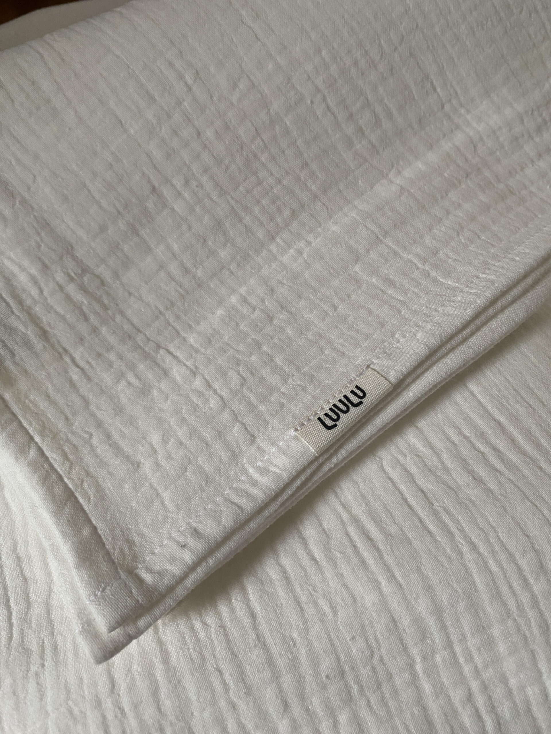 Luulu kolmekordsest musliinist beebitekk-mähkimislina, 130 x 100cm 8