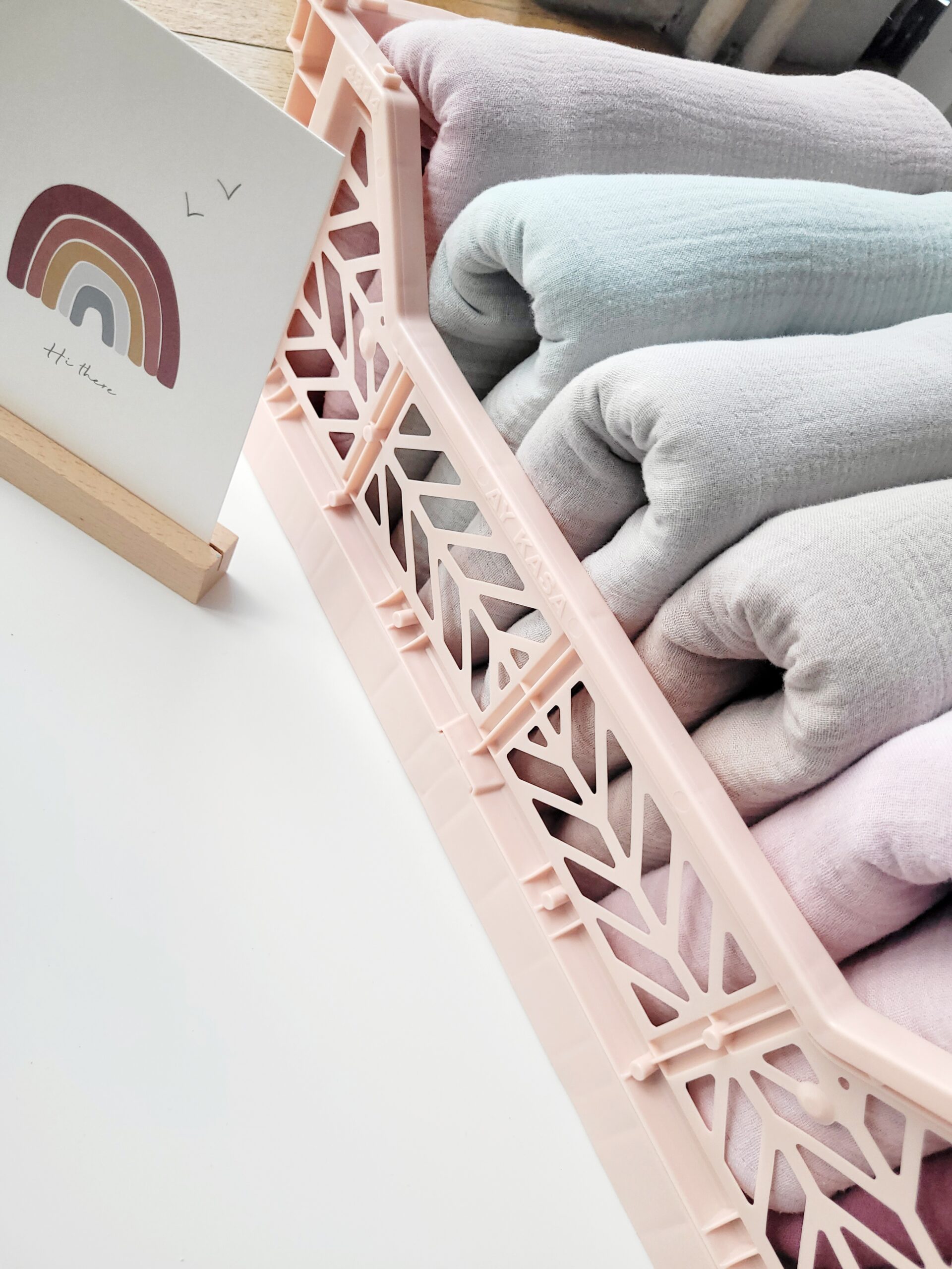 Luulu kolmekordsest musliinist beebitekk-mähkimislina, 130 x 100cm 10