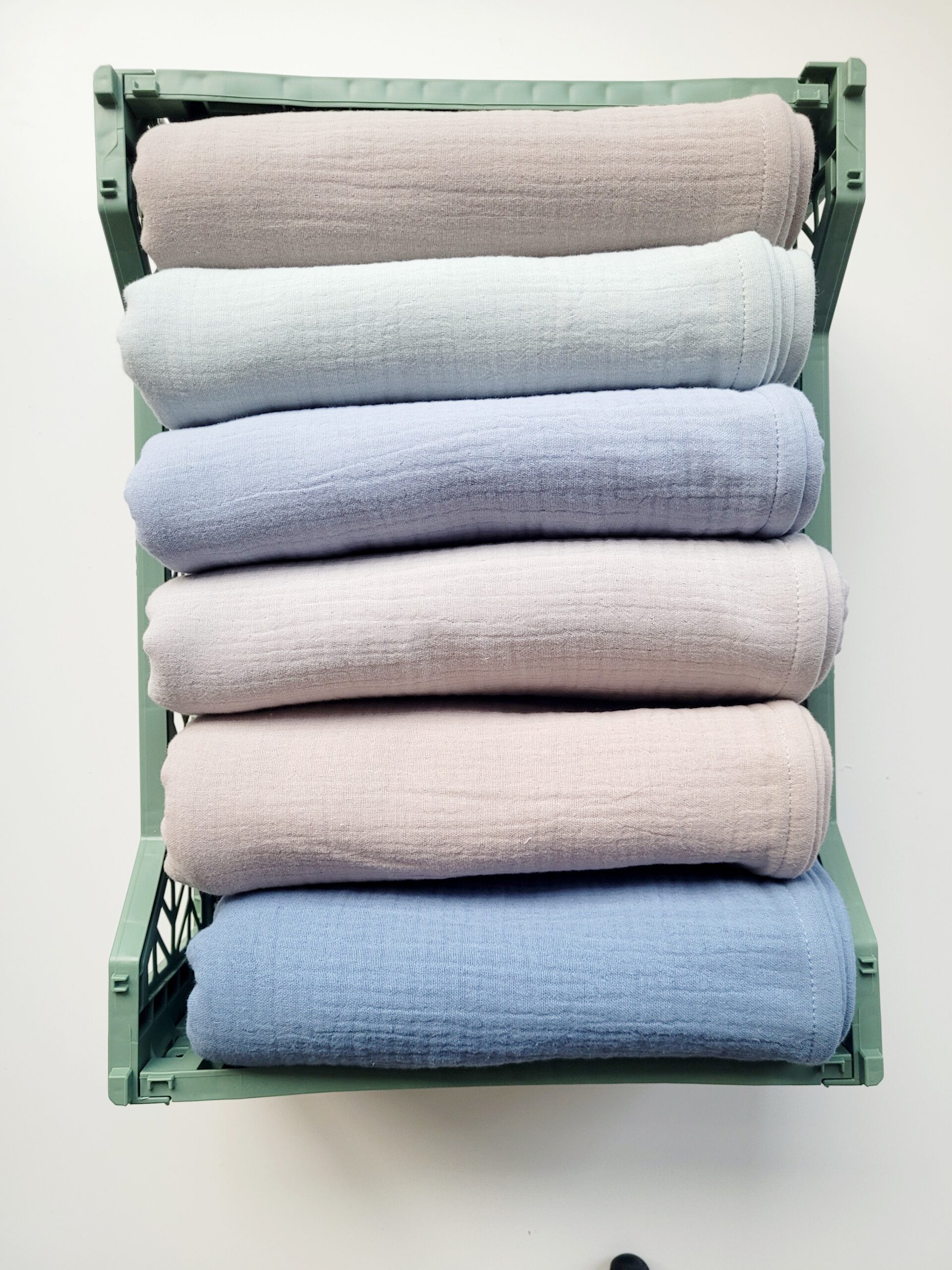 Luulu kolmekordsest musliinist beebitekk-mähkimislina, 130 x 100cm 14