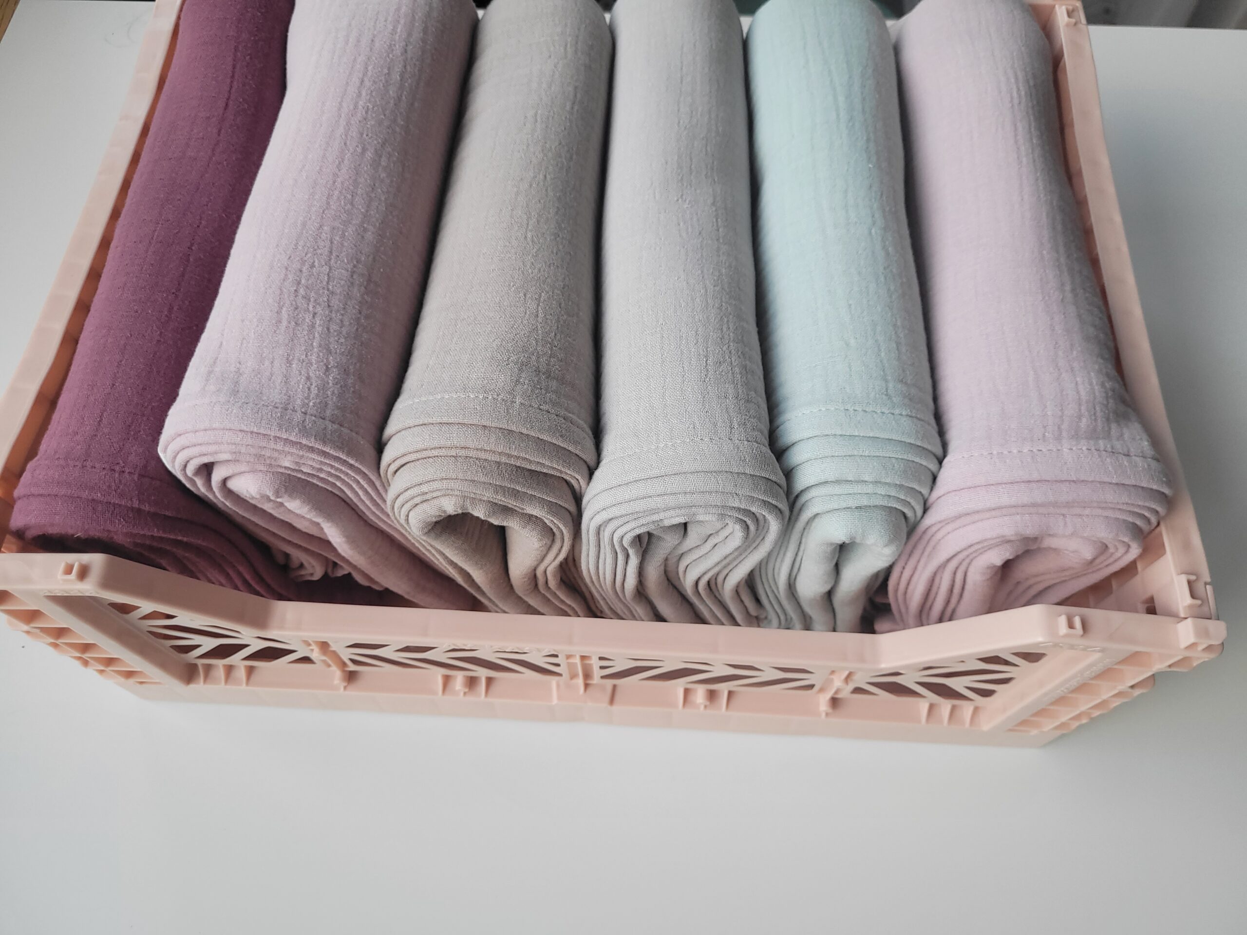 Luulu kolmekordsest musliinist beebitekk-mähkimislina, 130 x 100cm 21